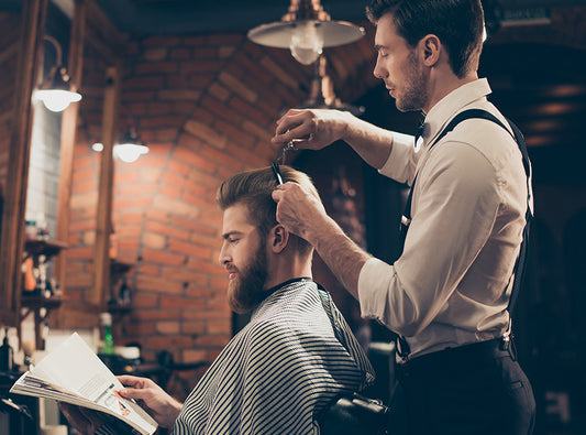 20 + Taper Sides With Beard Styles